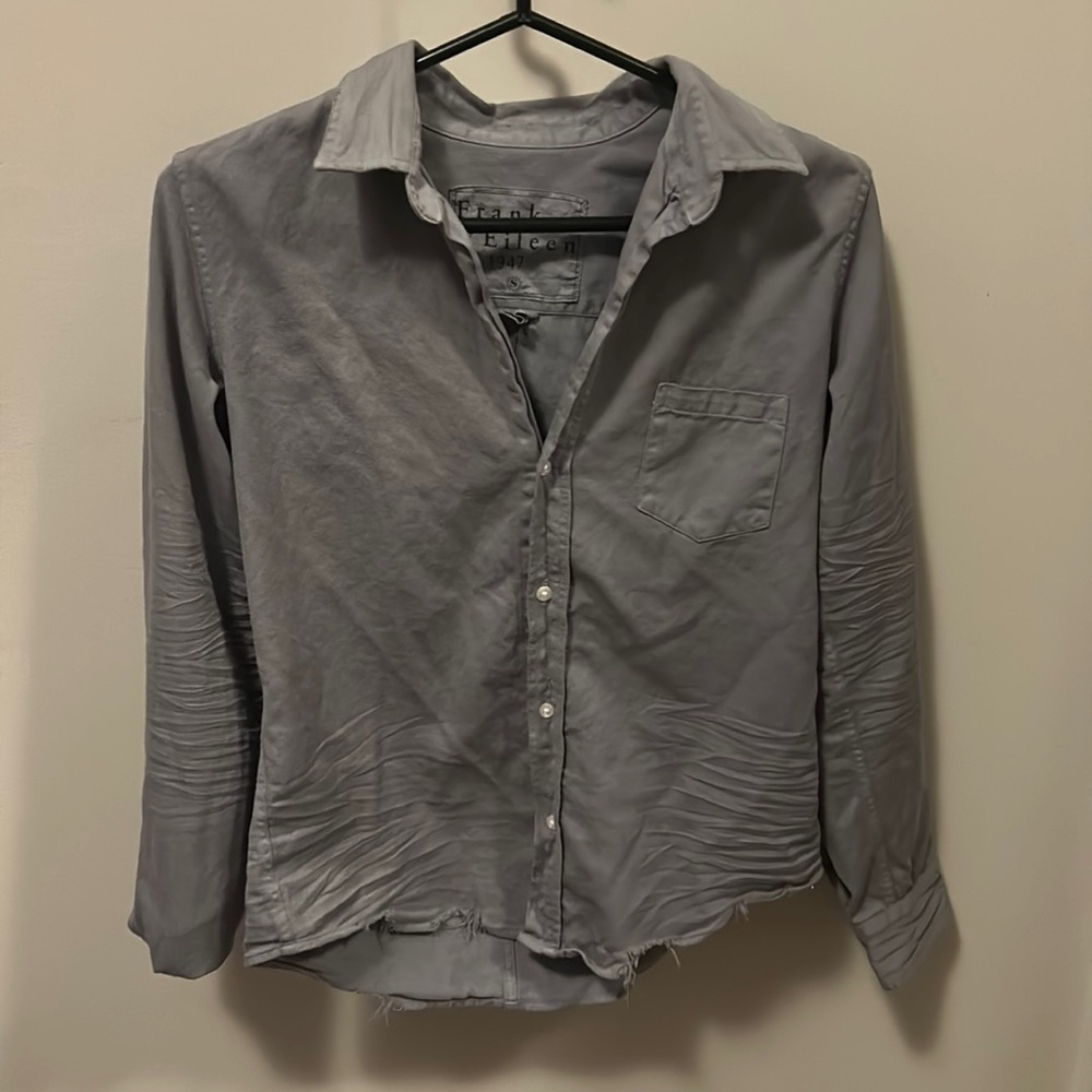 frank and eileen button down top